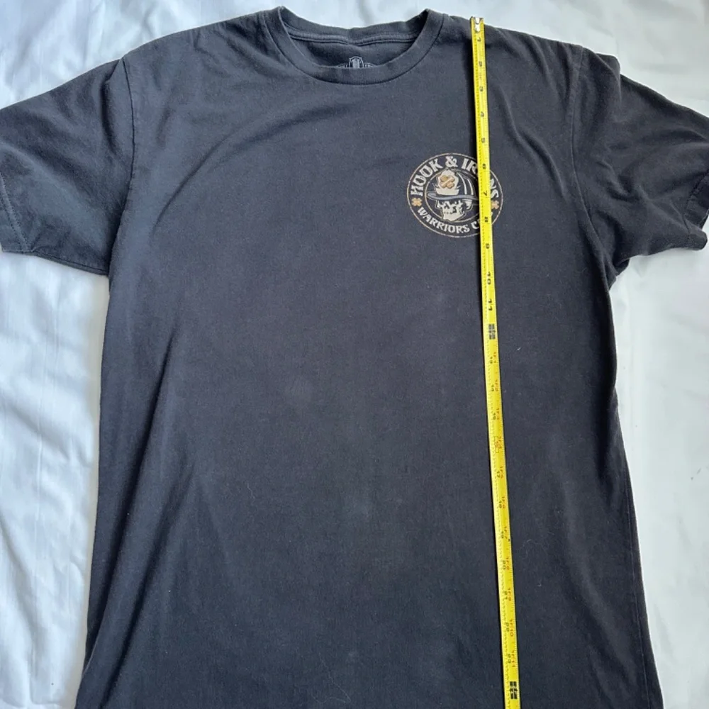Hook & Irons Warriors Call Firefighter T-Shirt 100% Cotton Sz M Irish Heritage